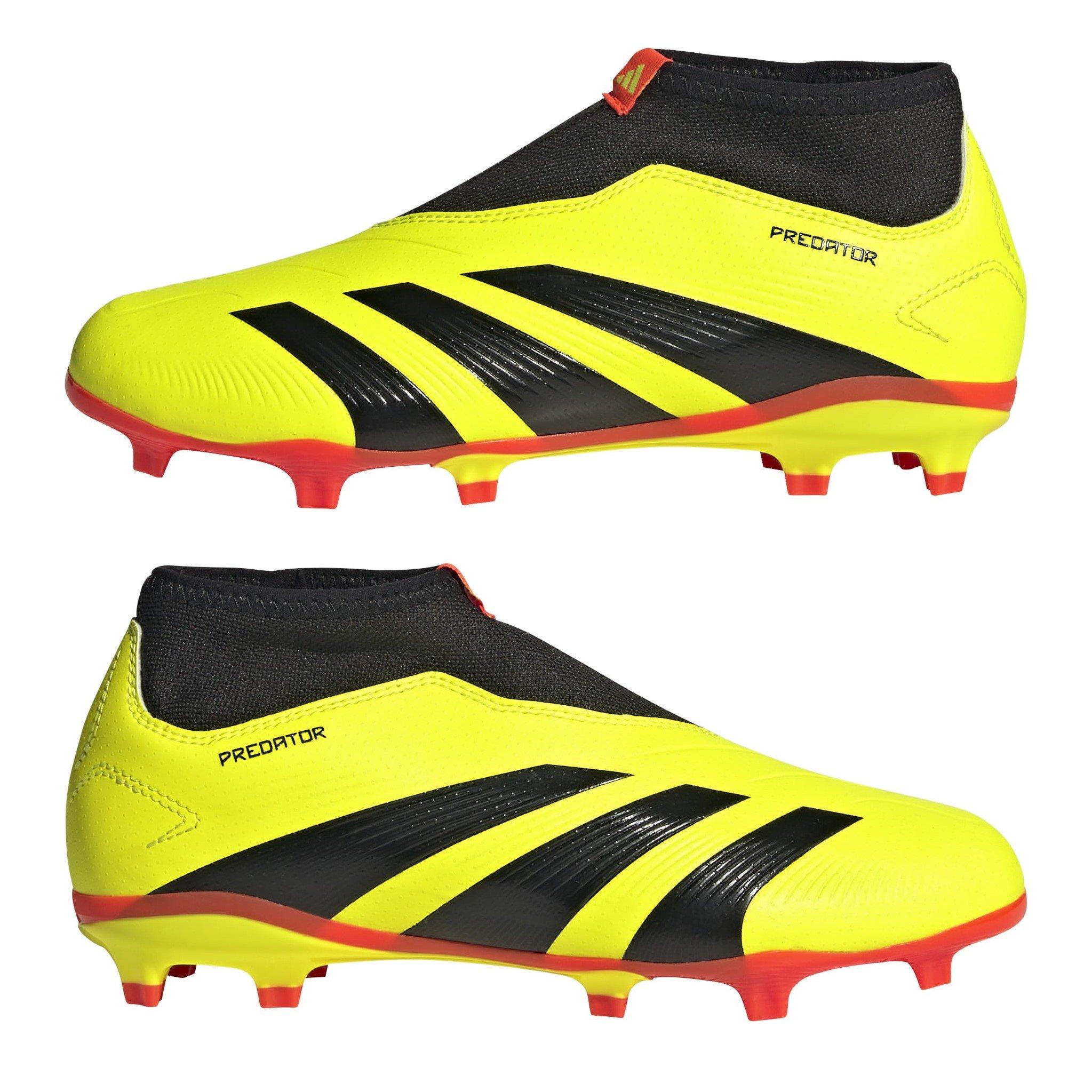 adidas Predator 24 League Laceless Childrens Firm Ground Football Boots