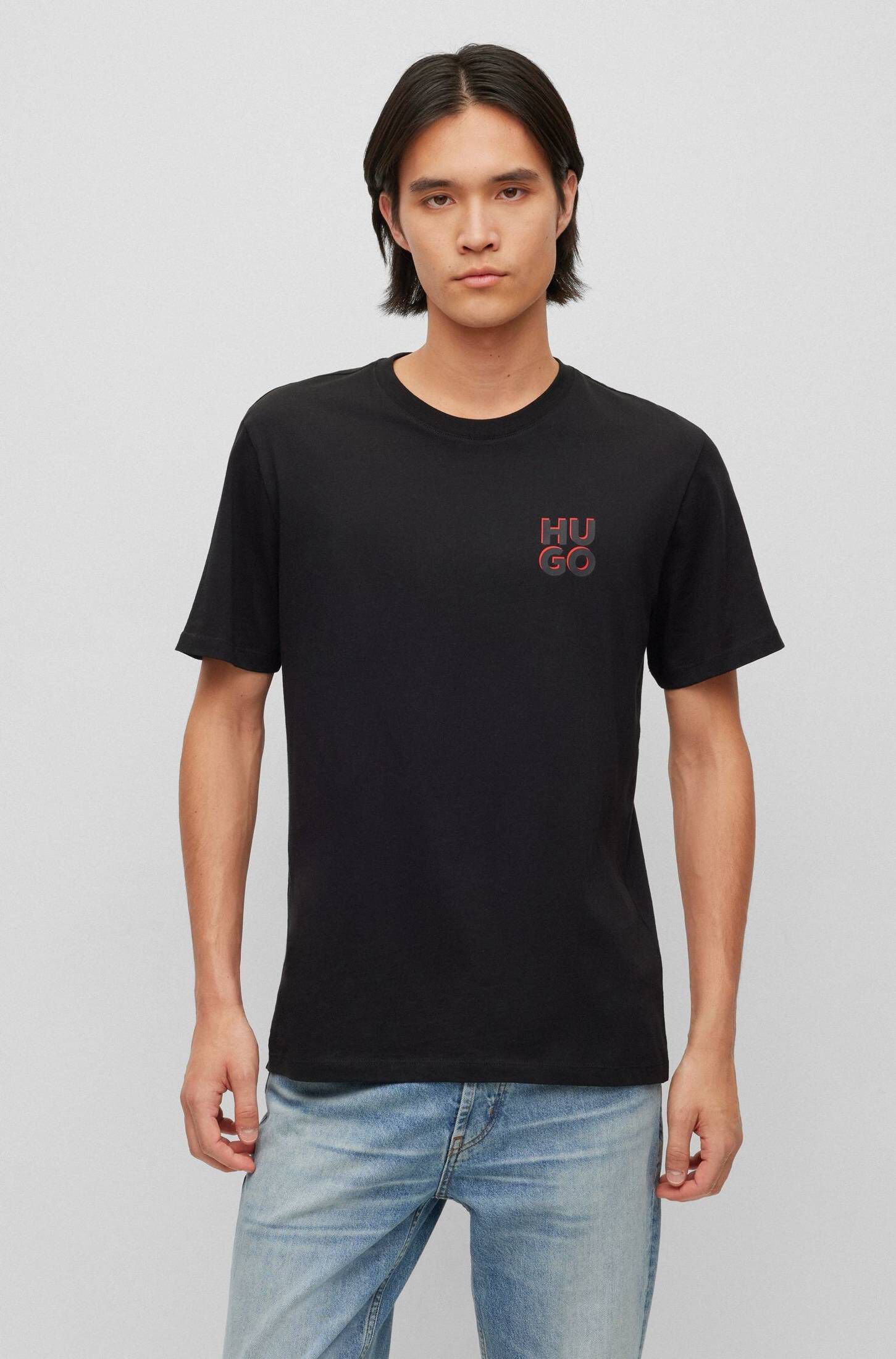 HUGO| Herren T-Shirt 2er Pack DIMENTO