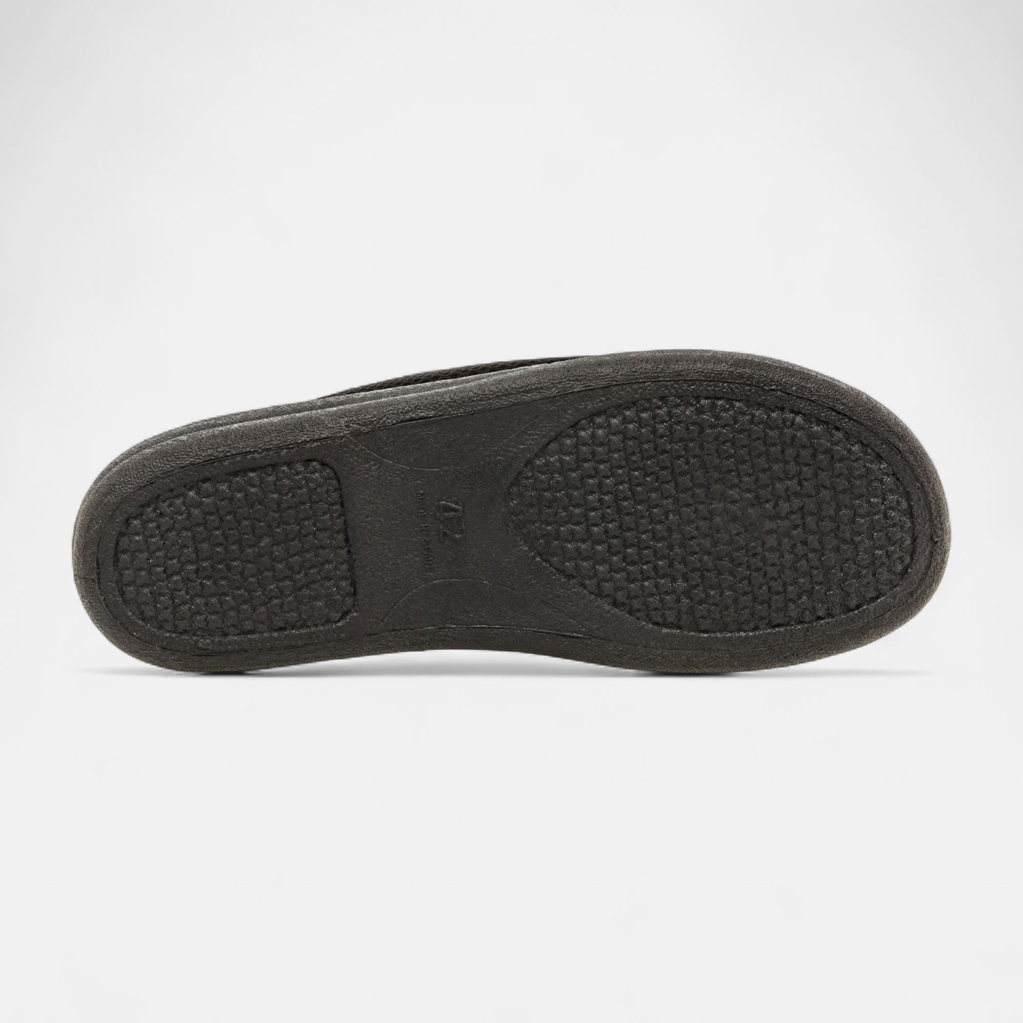 Pantoufles mules Homme noir