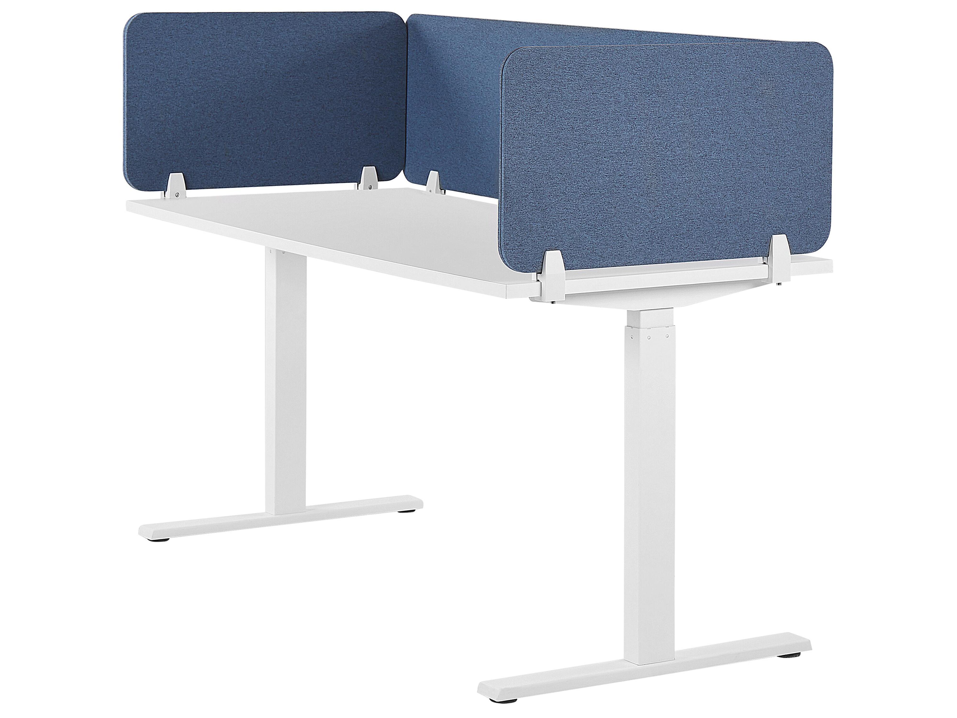 Bureauscheidingswand WALLY Blauw