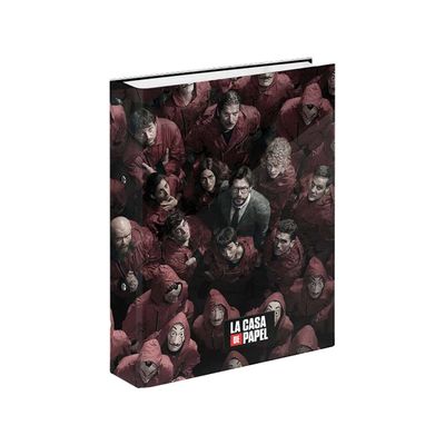 Money Heist Together - Classeur à anneaux - A4 - multicolore