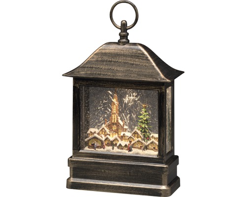 LED lantaarn Konstsmide kerk H 25 cm lichtkleur warm wit