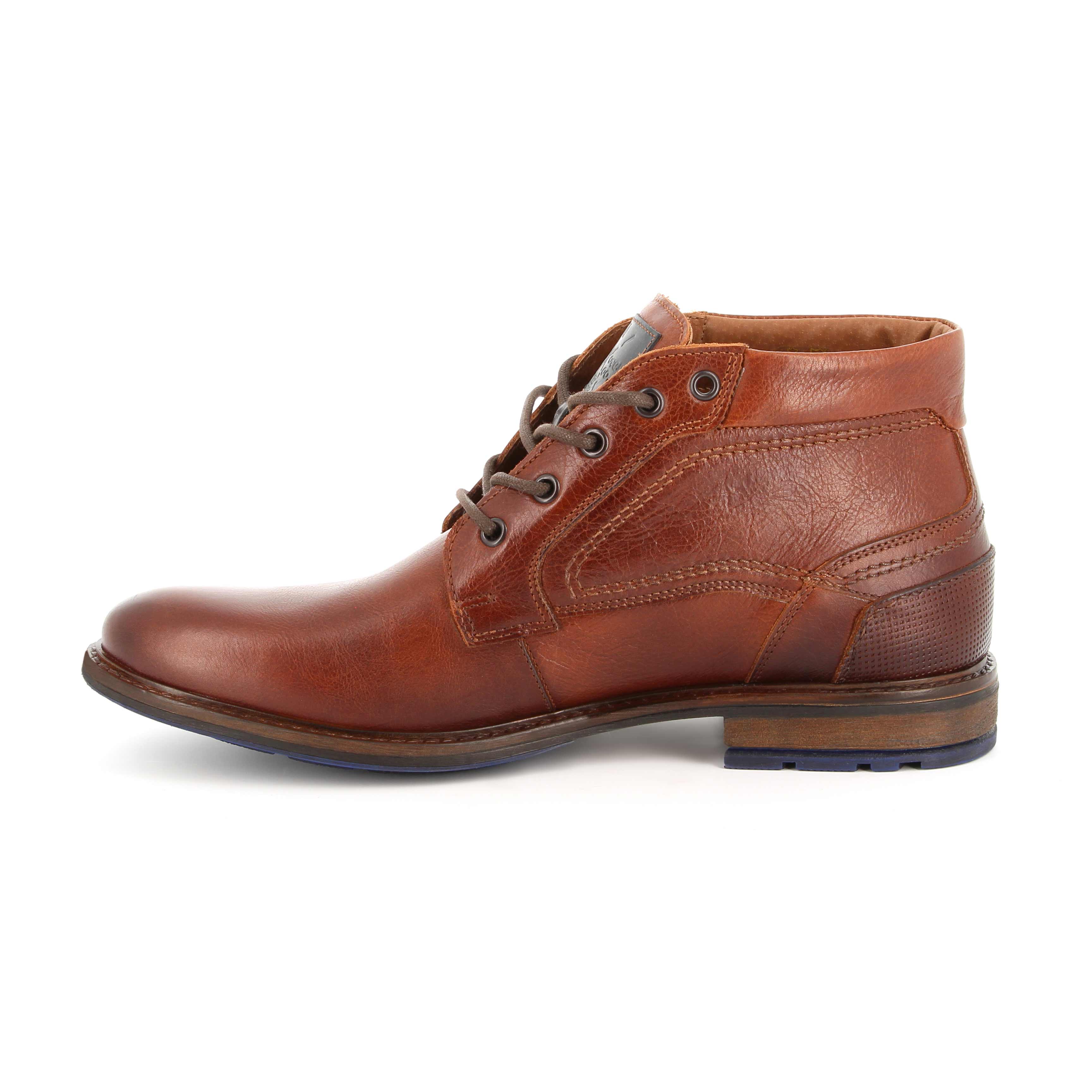 André - Bottines & Boots REDLAND Cognac