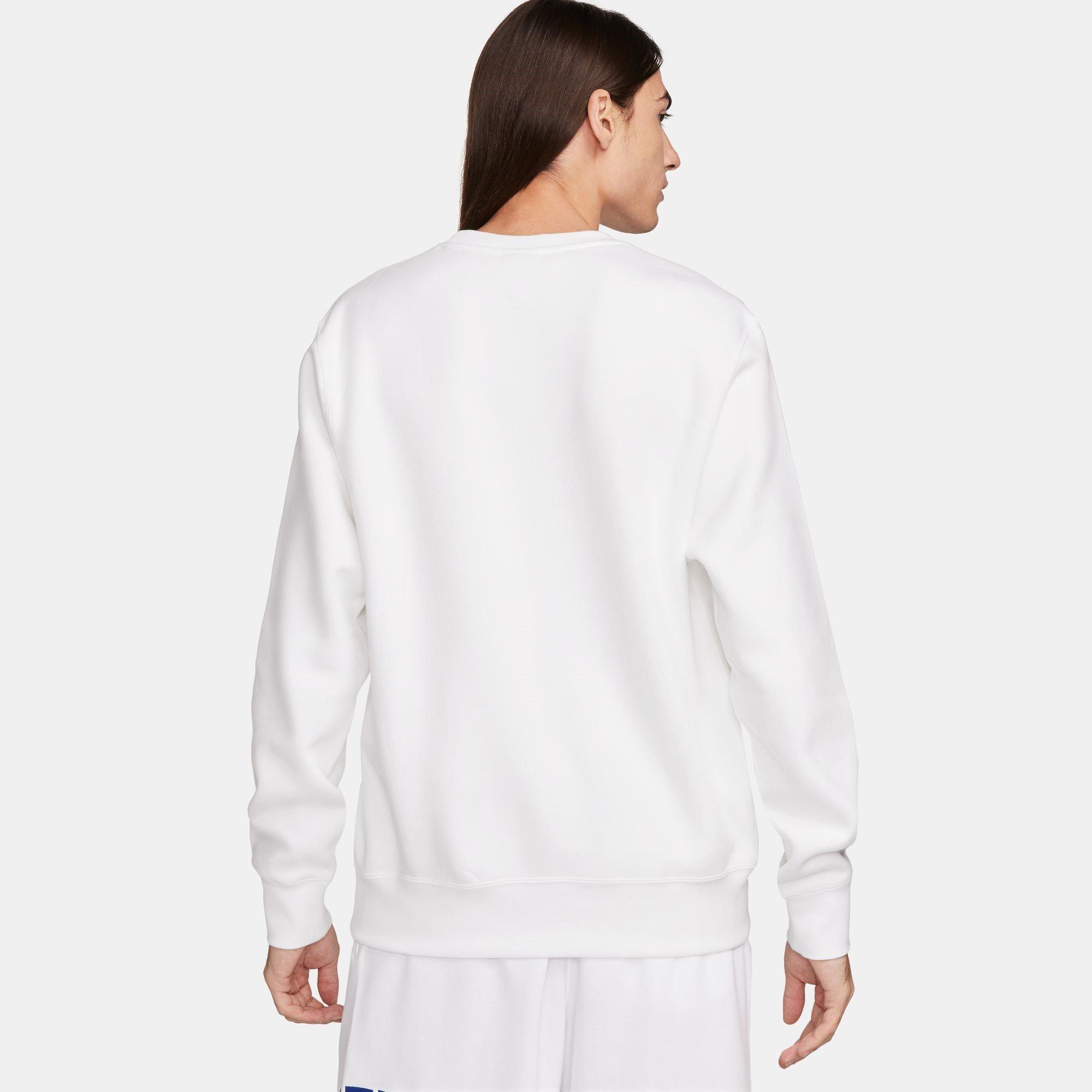 Nike Club Fleece Mens Long Sleeve Crew