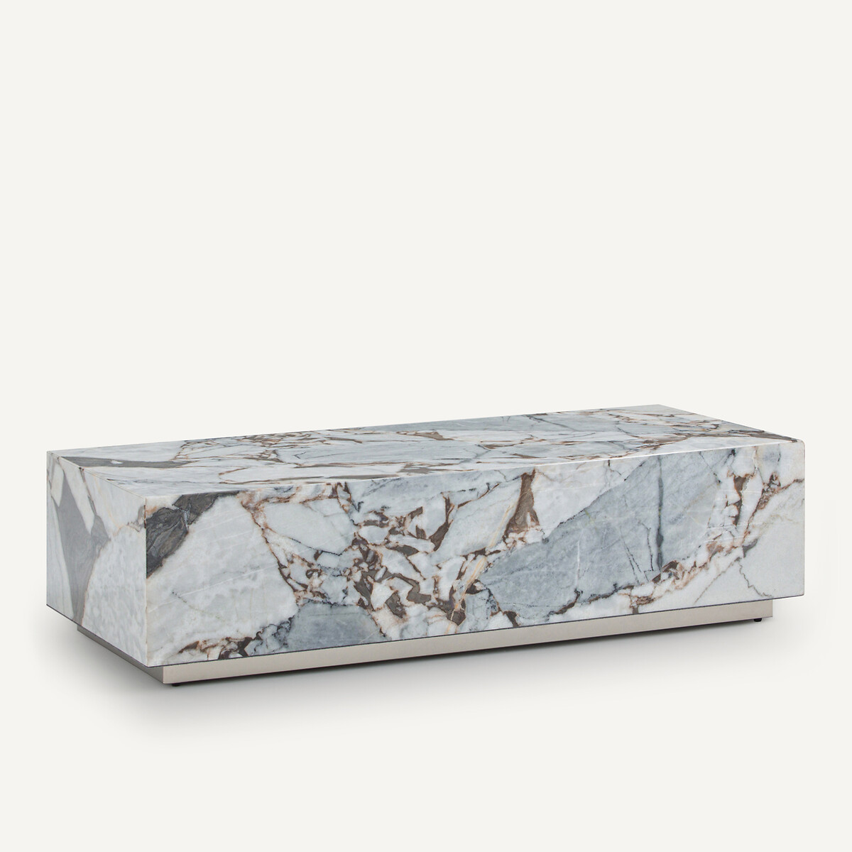 AM.PM<br>Mesa de centro em forma de cubo de mármore, Alcana
