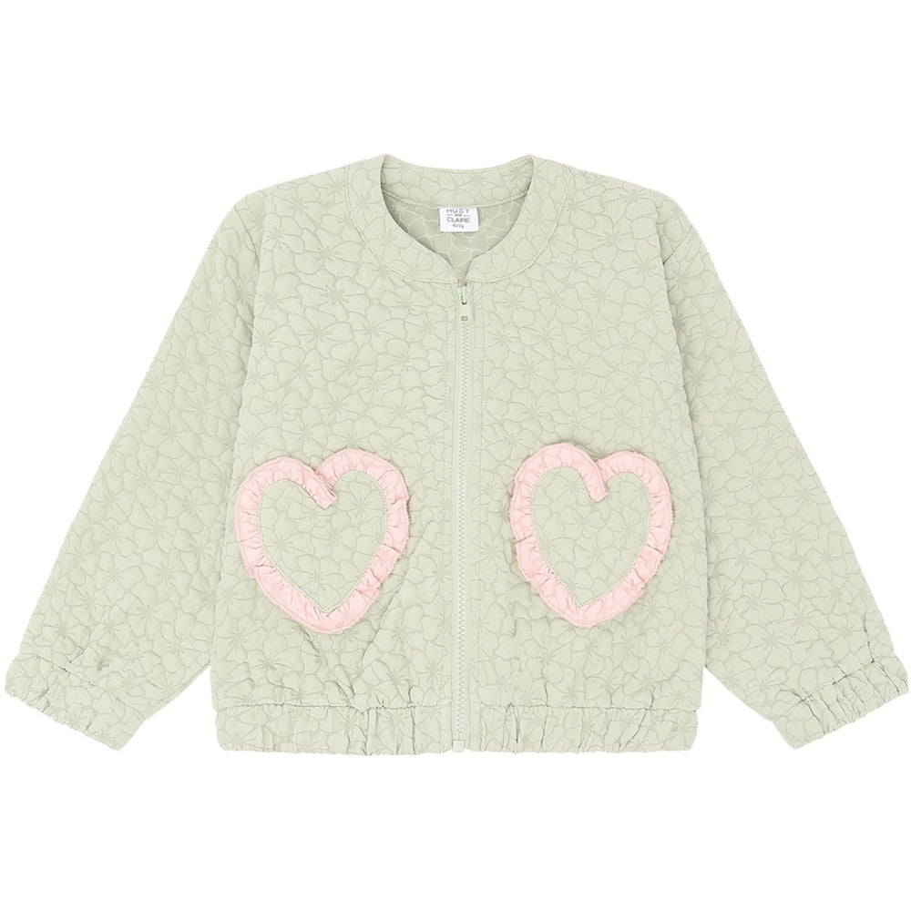 Køb Hust & Claire Green Sage Ely Sweatshirt