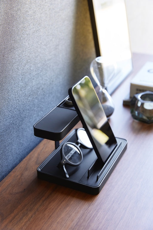 Yamazaki Smart Device Oplaadstandaard - Tower - Zwart