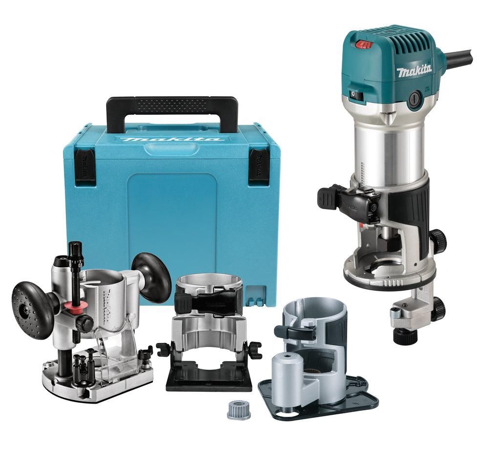 Makita RT0702CX3J Bovenfrees / kantenfrees 230V in Mbox