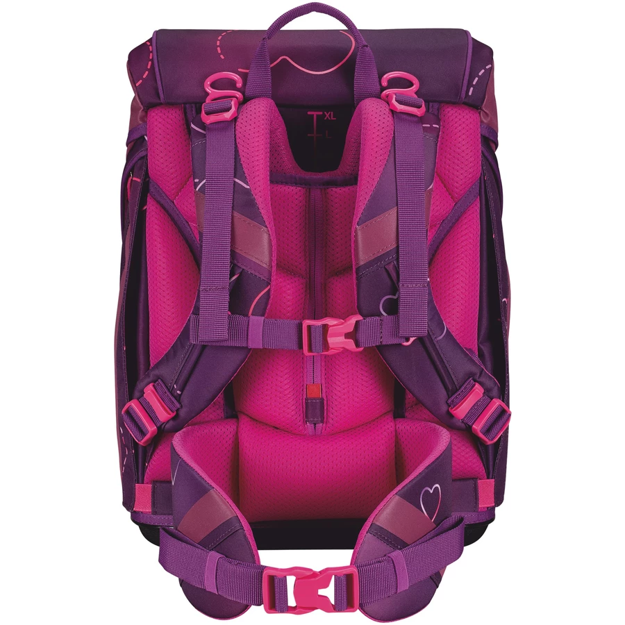 Scout Alpha Exklusiv Superflash - Schulranzen Set 4tlg. Lovely