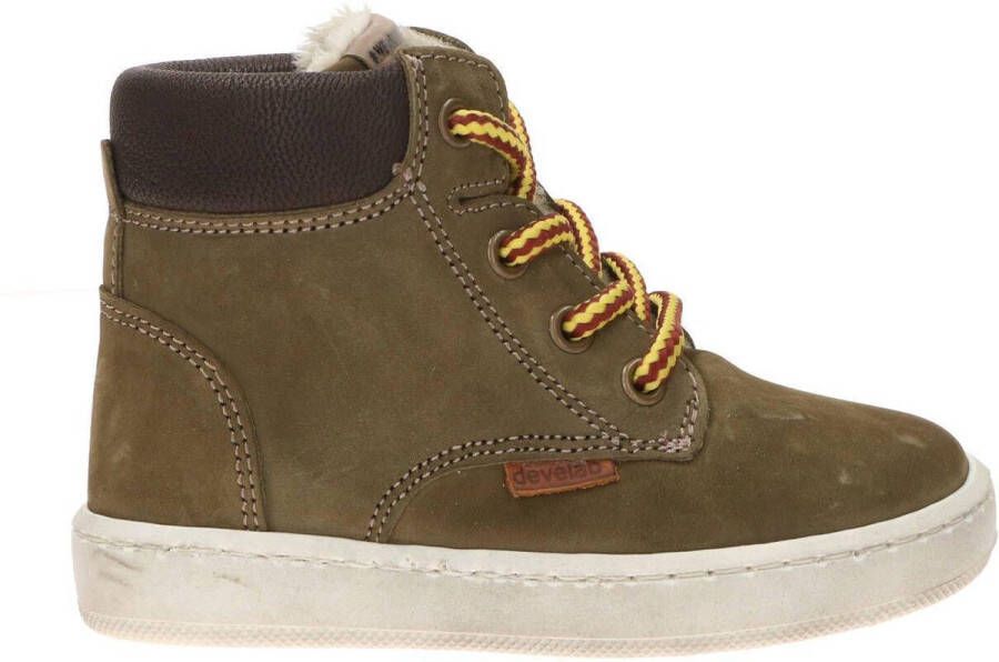 Develab Veterschoenen Hoog Veterschoenen Hoog groen