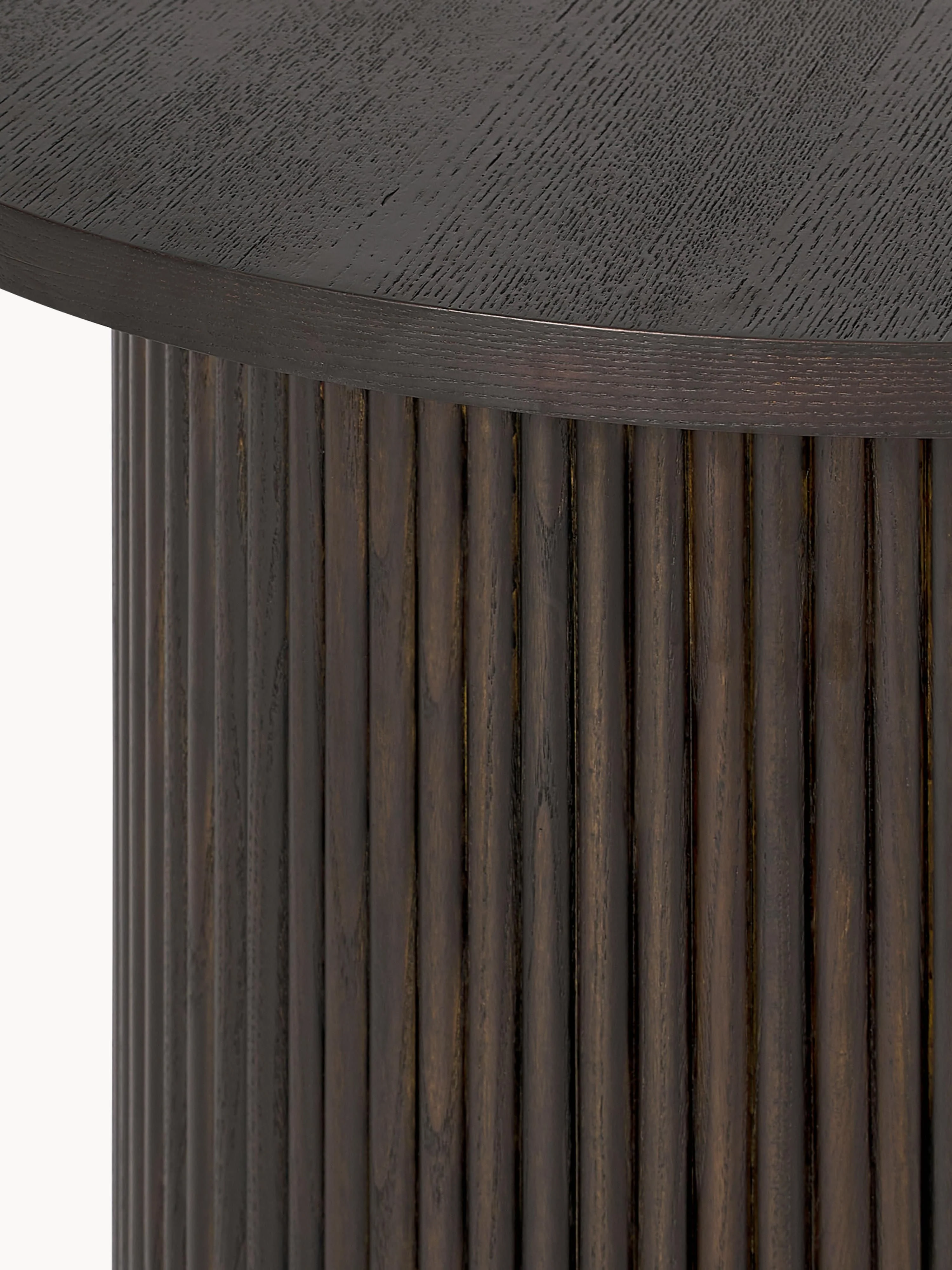 Ronde houten bijzettafel Nele