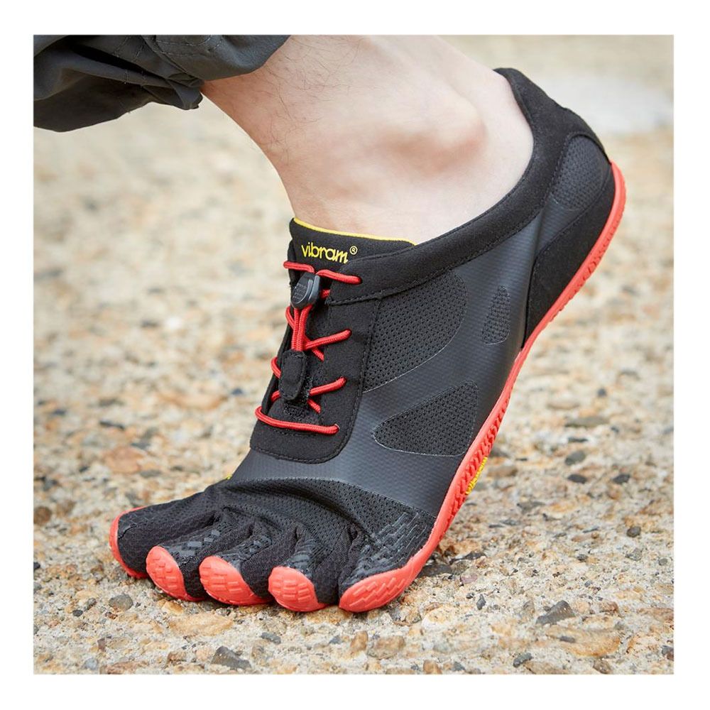Five Fingers KSO-EVO - Chaussures training Homme noir/rouge