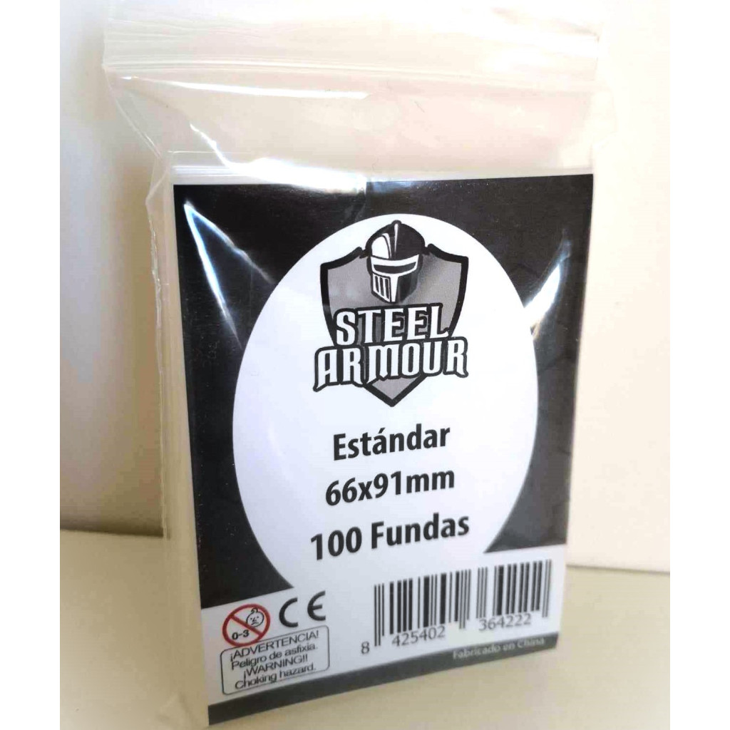 Steel Armour - 100 sleeves Standard - 66x91 mm