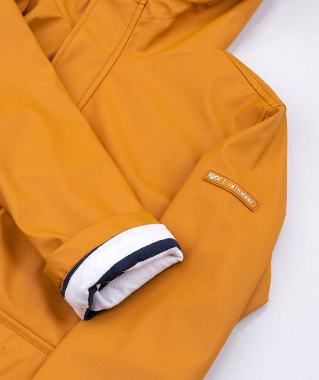 Igor unisex regenjas zomer Euri karamel