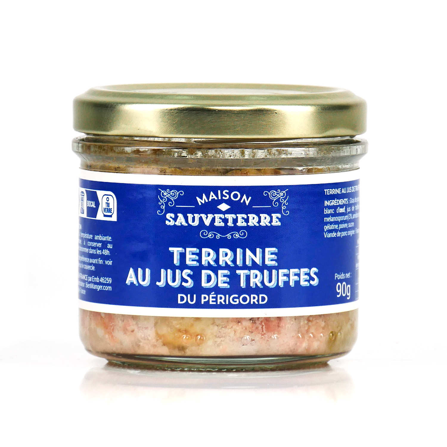 Terrine au jus de truffes du Périgord