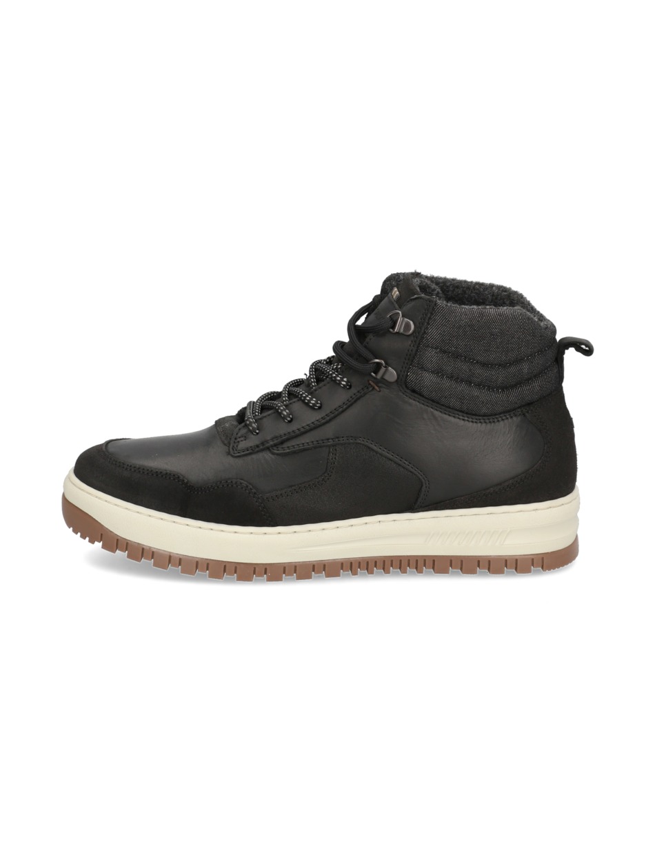 Lederkombination Sneaker Mid Cut