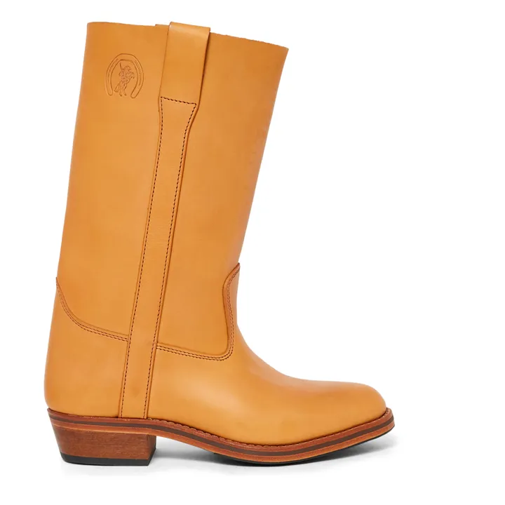 La Botte Gardiane Bottes Gardian Cuir Gras | Naturel