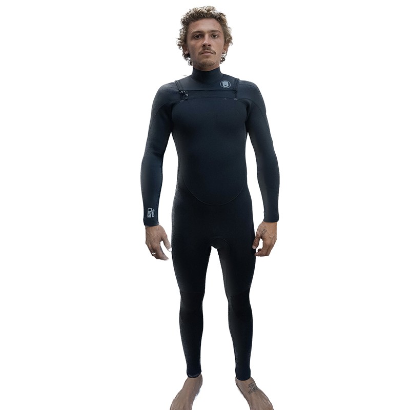 Wetty Warrior  4/4  Front Zip Black