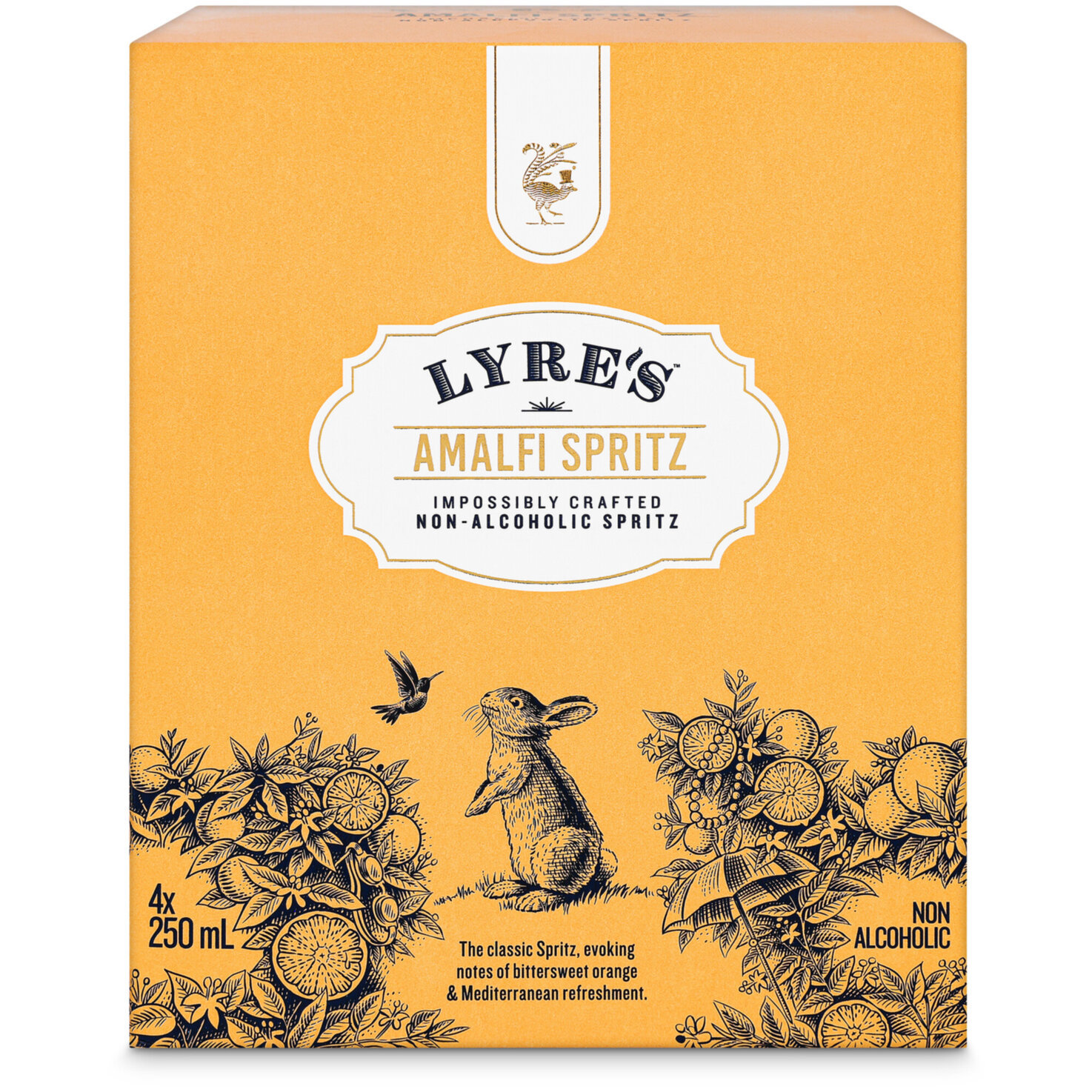Lyre's Amalfi Spritz, alkoholfrei 4x25cl -100cl