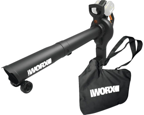 WORX 40V (2 x 20V) 3-in-1 snoerloze bladblazer/-zuiger, 335 km/u / 35 L WG583E.9 + GRATIS bonusartikel: 20V accu WA3644 (4,0Ah)