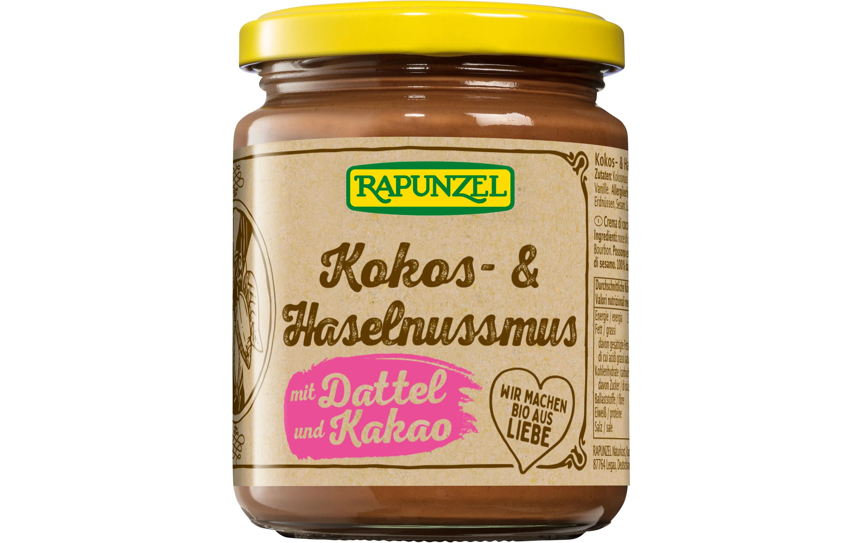 Brotaufstrich Kakao & Haselnussmus 250 gBiologisch zertifiziertes Kakaomus