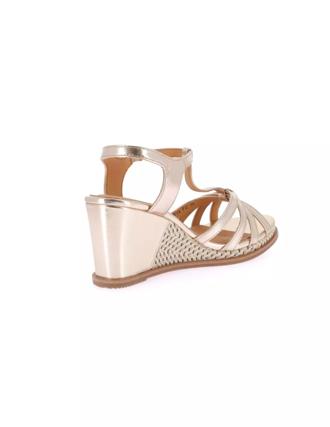 FUGITIVE IRALD - Sandales & nu-pieds METALPLATINE