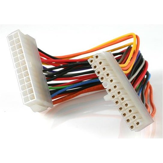 StarTech.com Câble d'extension d'alimentation ATX 2.01 à 24 broches de 20 cm - M/F