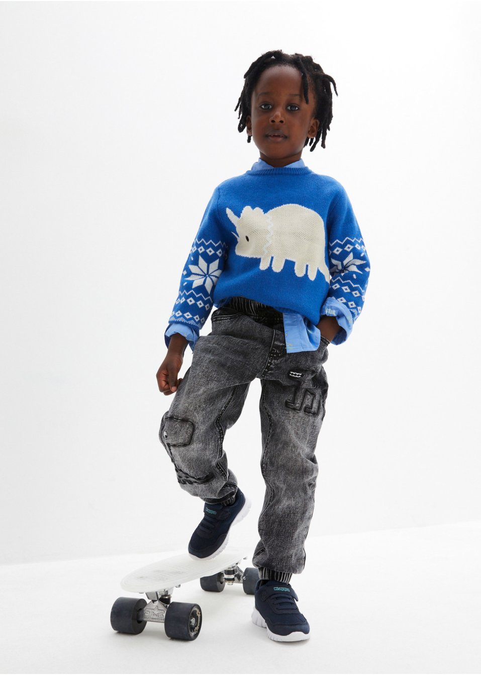 Jean thermo garçon dino, Regular Fit