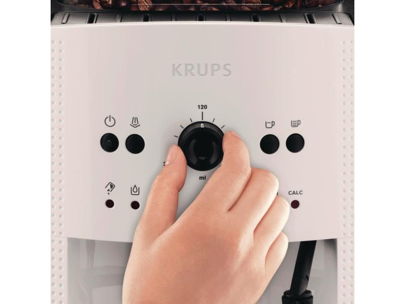 Krups Kaffeevollautomat EA8105 Weiss Espresso Kaffeevollautomat