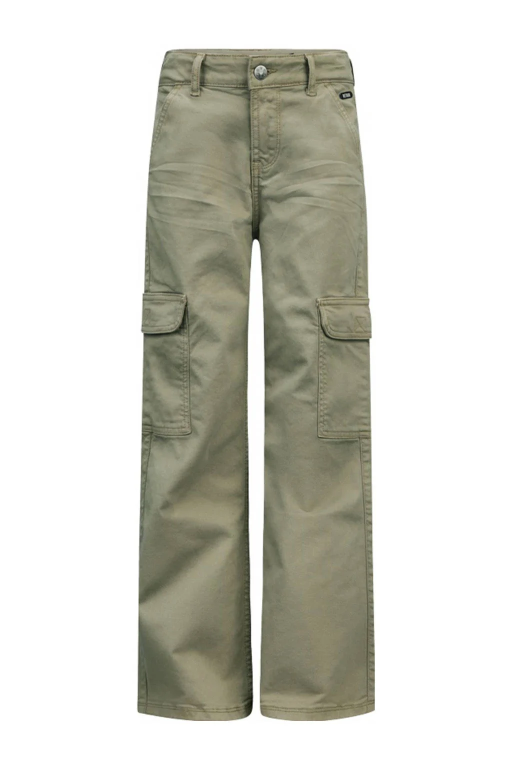 Retour Jeans loose fit cargobroek Torry licht armygroen