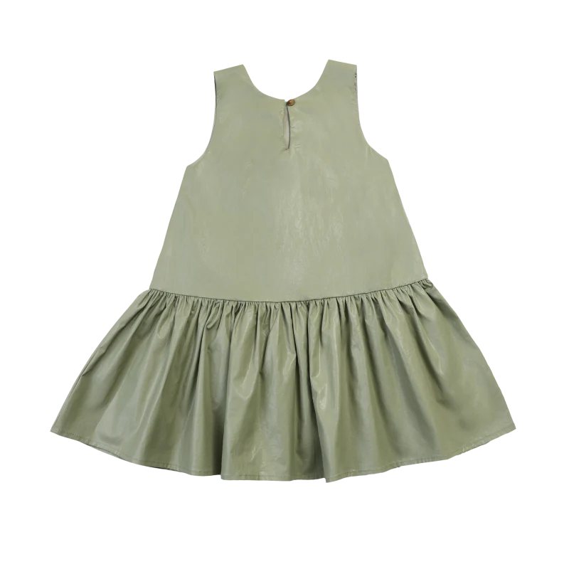 Renske Dress | Desert Green