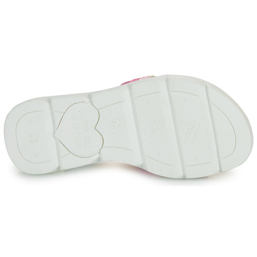 Agatha Ruiz de la Prada - SANDALIA CORAZON - Rose / Blanc