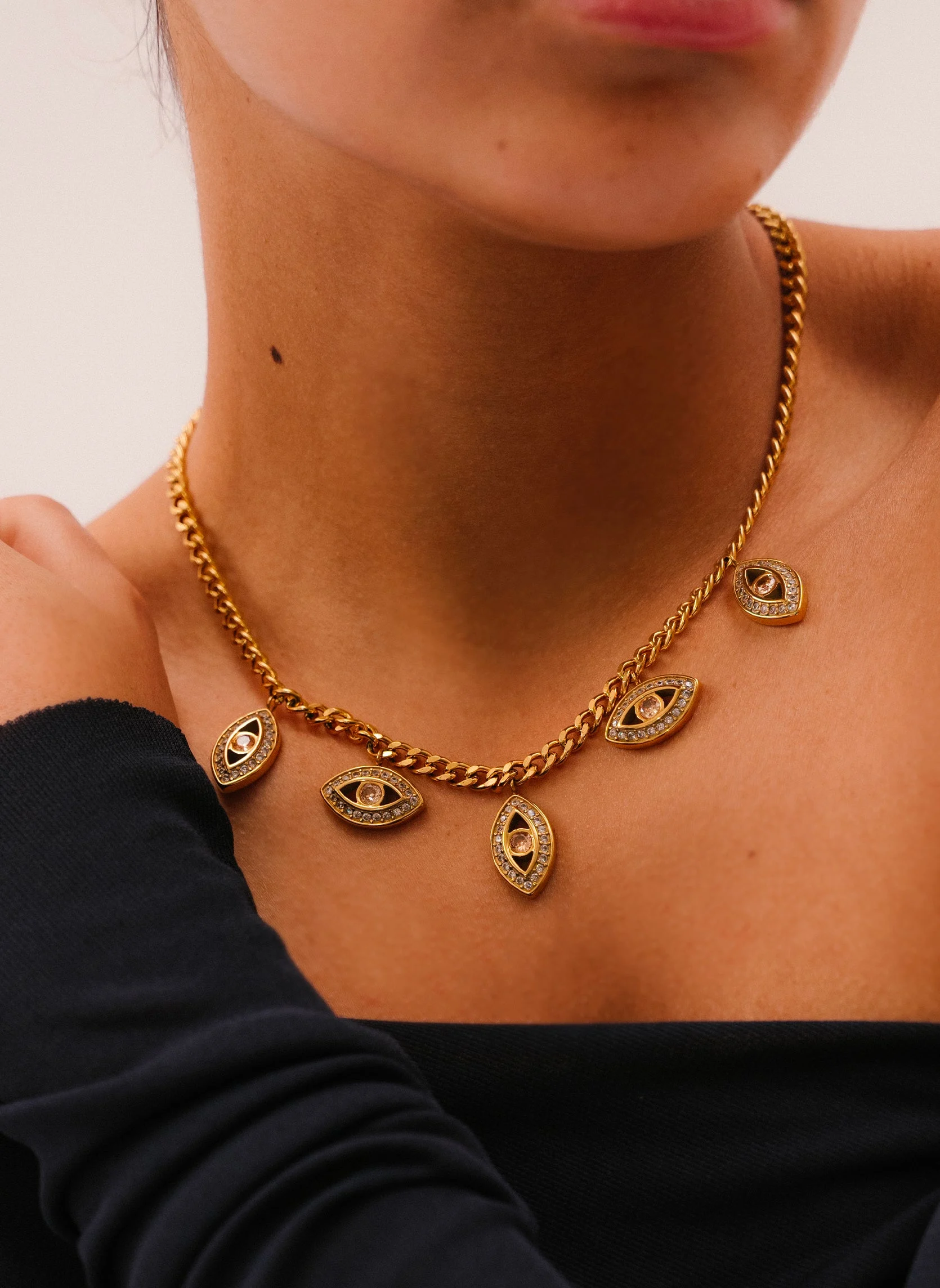 ASSOUAN - Collier chaîne assouan | Vert