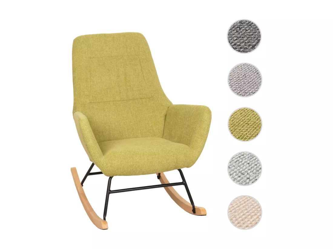 Chaise à bascule MCW-N13, vert