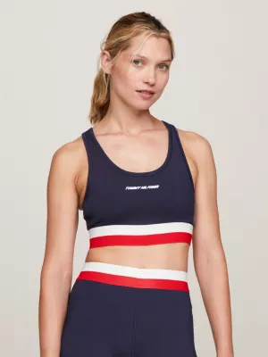 Sutiã esportivo de suporte médio e modelagem justa