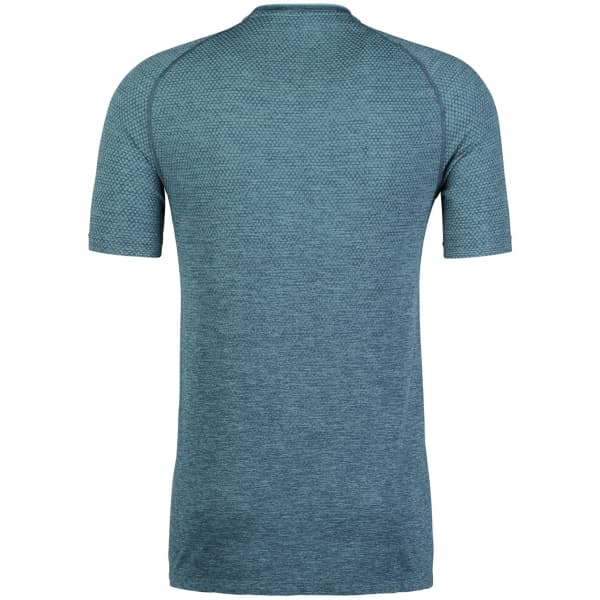 T-shirt running ODLO MC ESSENTIAL SEAMLESS SAXONY BLUE MELANGE