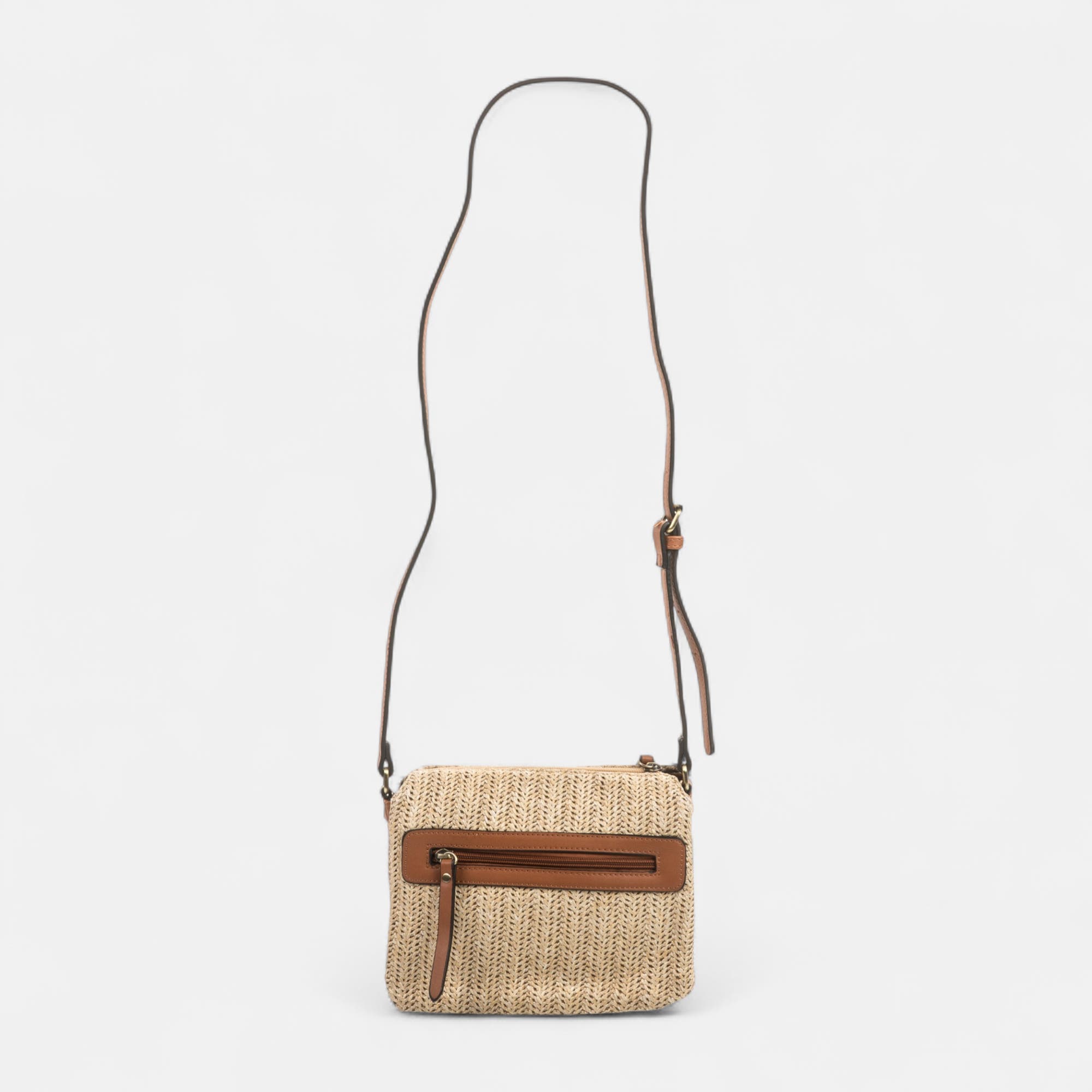 Sac bandoulière beige