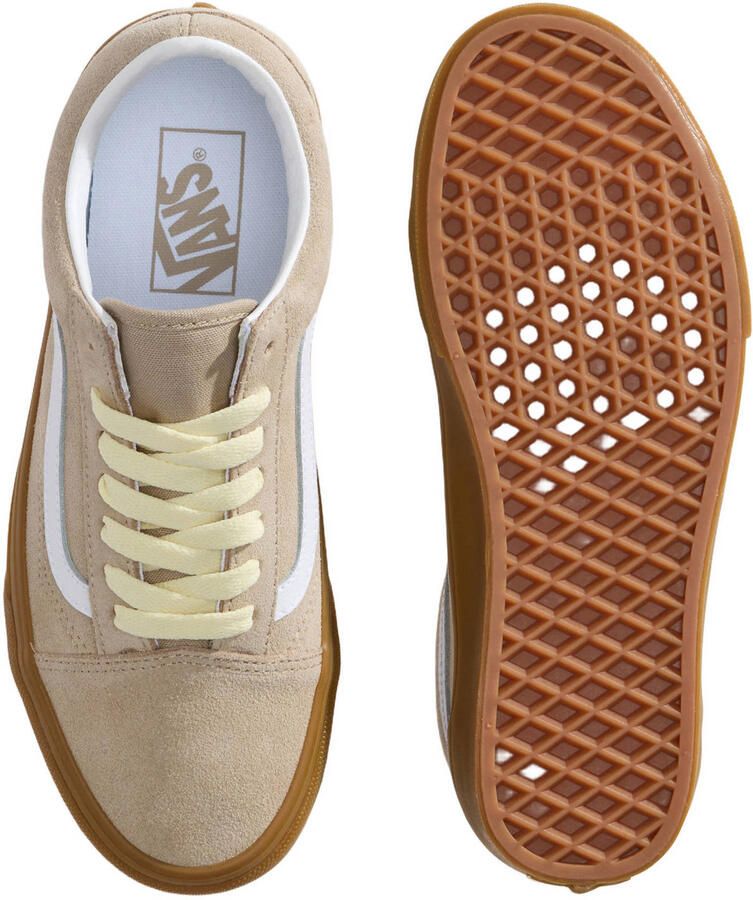 Vans Old Skool Gum Aluminum Suede Unisex
