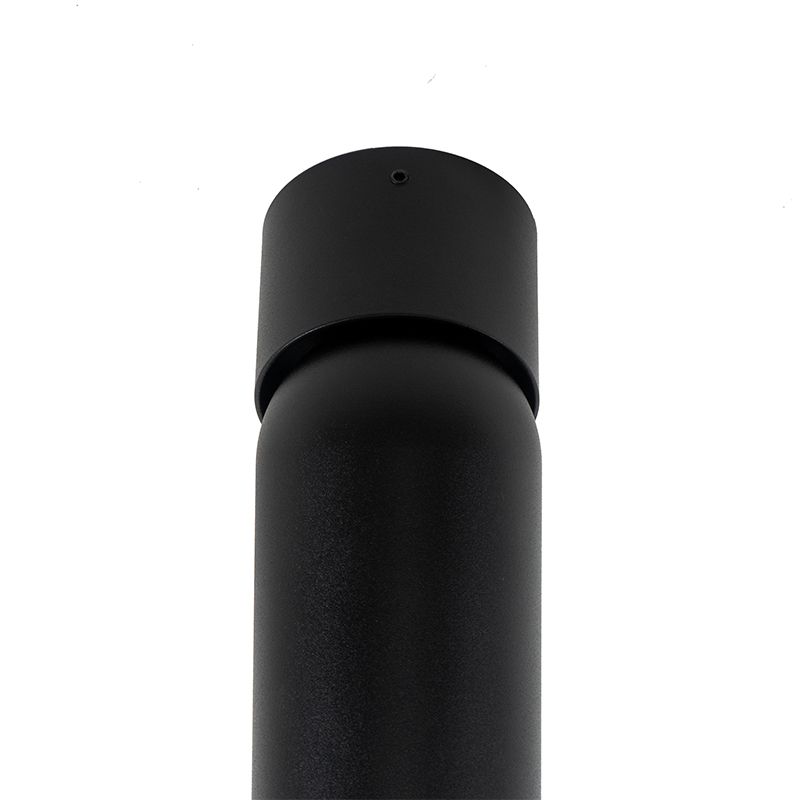 Moderne opbouwspot zwart GU10 50mm - Falo