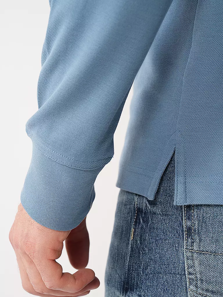 FYNCH HATTON Poloshirt hellblau