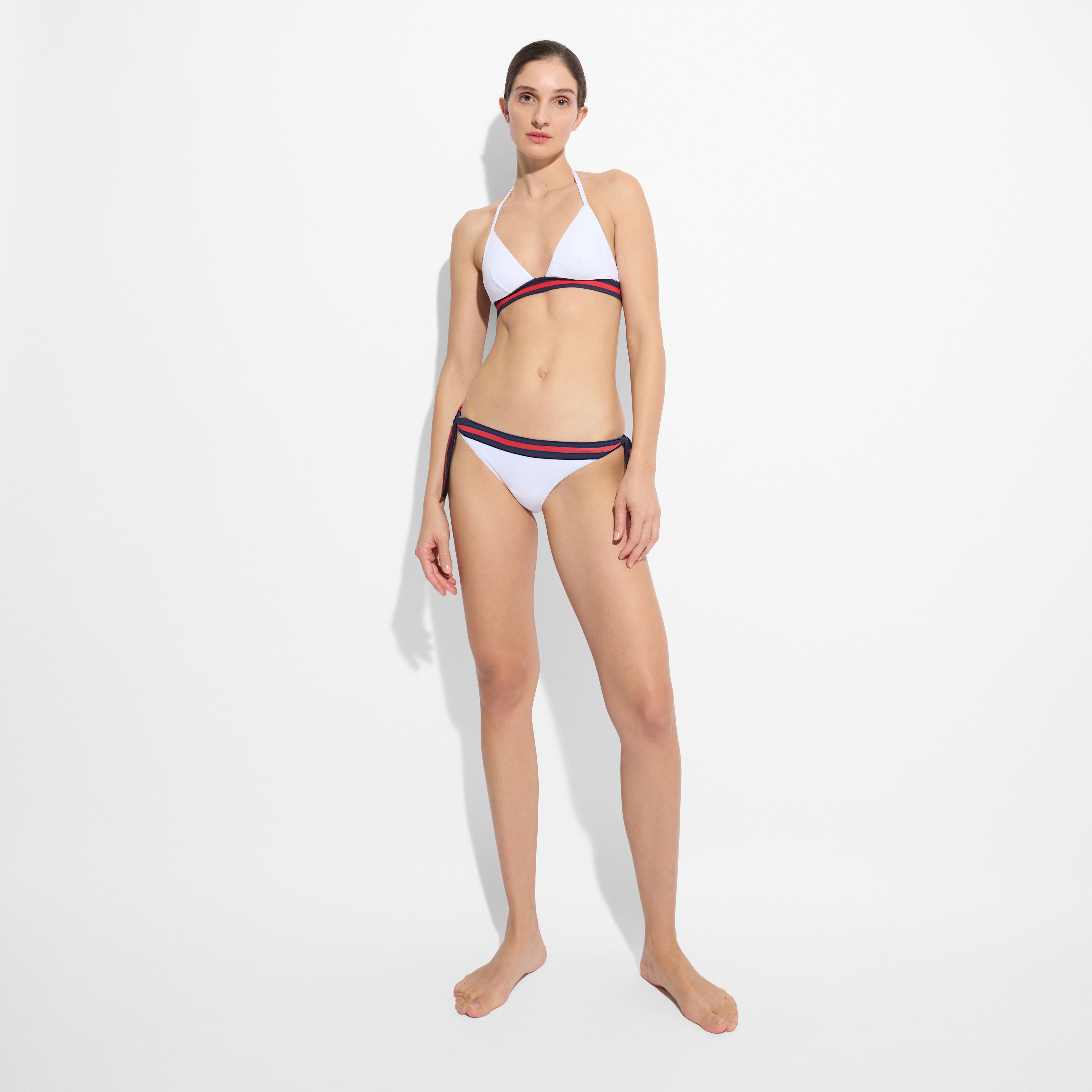 Haut de Maillot de Bain Foulard Femme Uni - Vilebrequin x Ines de la Fressange