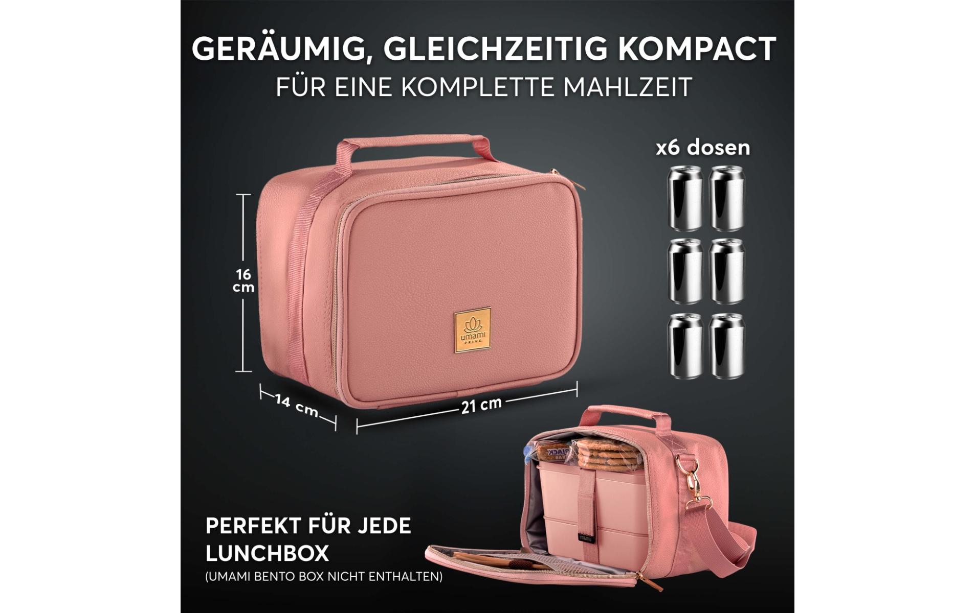 Lunchbox Thermocase Wild Rose PremiumIsolierte Lunchbox mit ergonomischem Griff