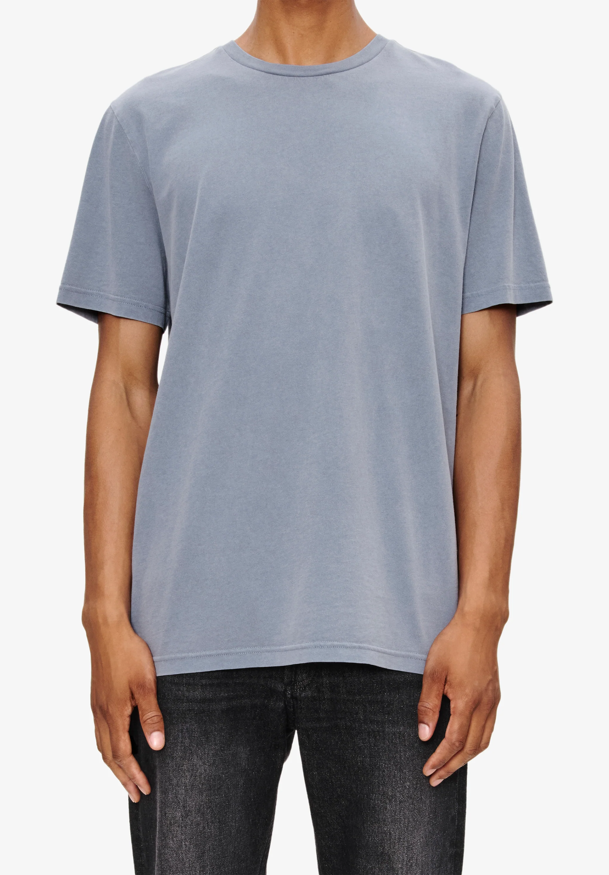 t-shirt manche courte apc printemps26 - Bleu acier