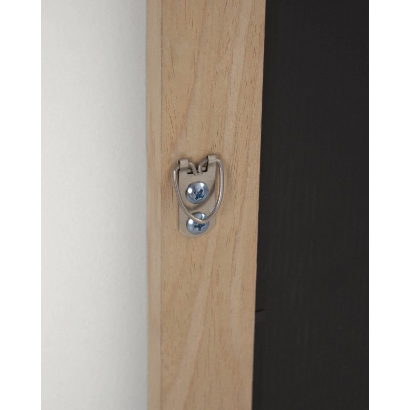 Miroir Wilany 52,5 x 152,5 cm avec finition naturelle