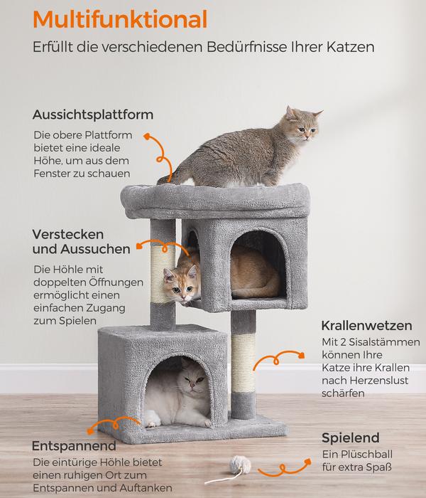 Feandrea Kratzbaum mit zwei Höhlen M, ca.