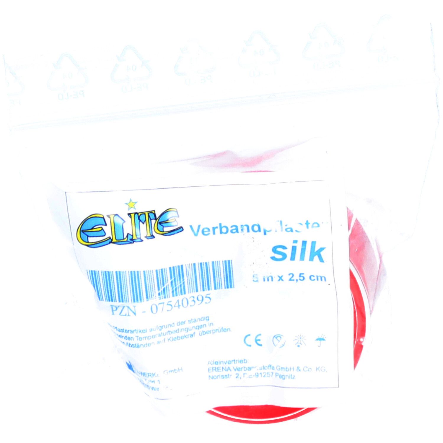 Elite Silk 5 m x 2,50 cm Pflaster
