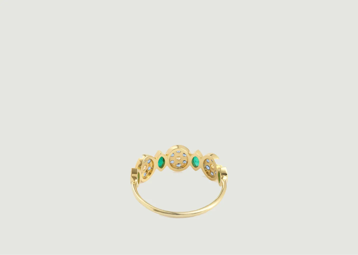 Bague Nymphéa 2 Bleue Sophie d'Agon