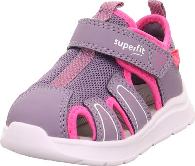Superfit Wave Sandaler, Lilla/Rosa