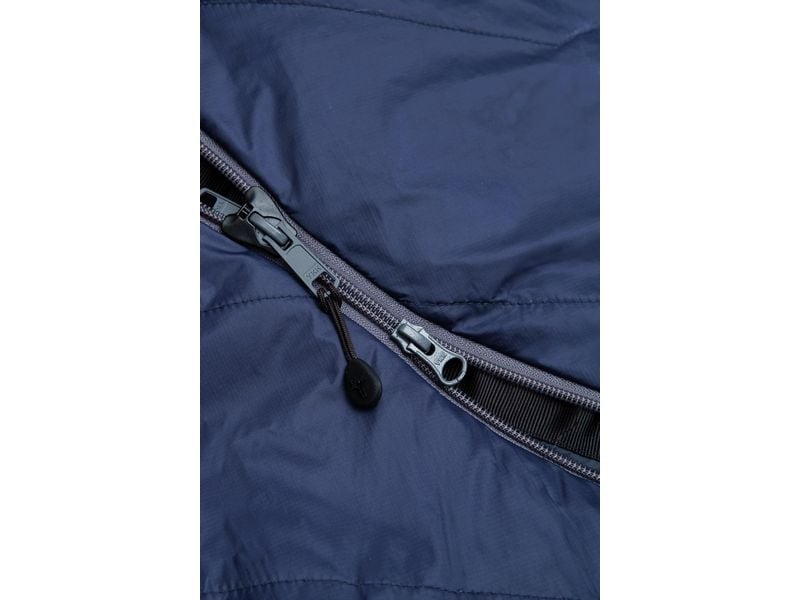 Grüezi Bag Schlafsack Biopod Wolle Zero Nylon, Night Blue Hochwertiger leichter Schlafsack