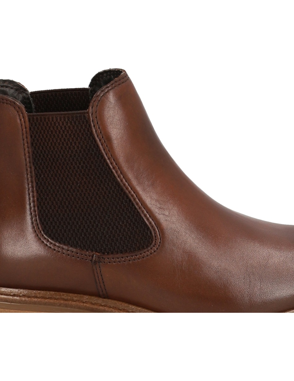 Glattleder Chelsea Boot